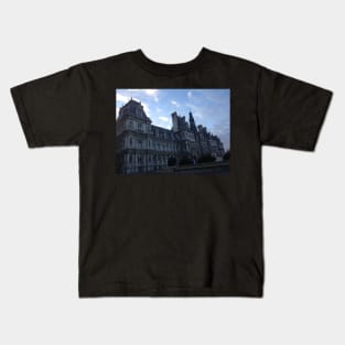 Hotel de Ville, Paris Kids T-Shirt